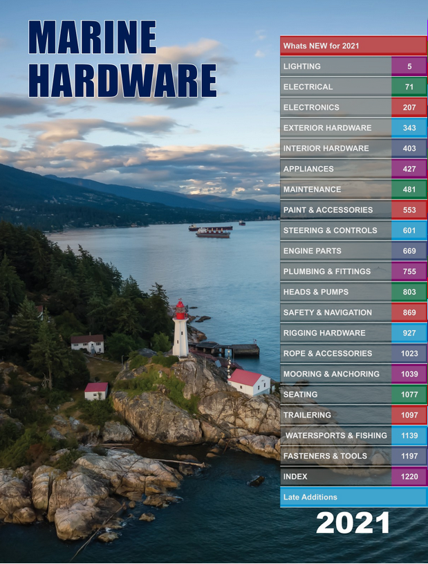 2021 Marine Hardware Catalog 2021 Marine Hardware Catalog